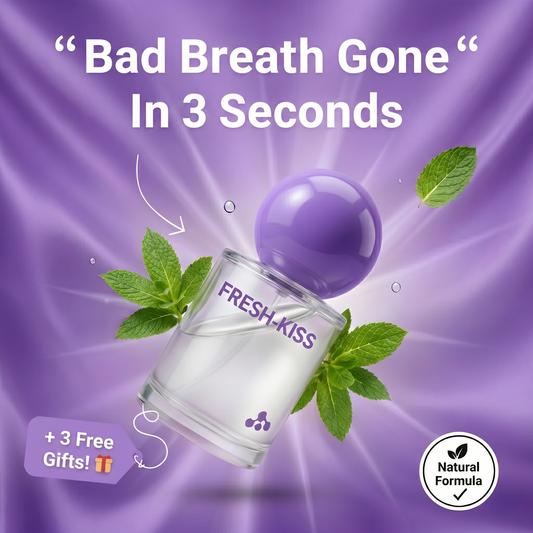FRESH-KISS™ - The 24/7 Fresh Breath Spray