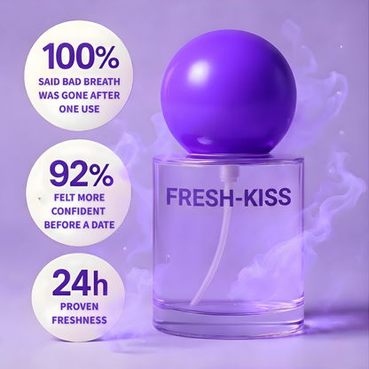 FRESH-KISS™ - The 24/7 Fresh Breath Spray