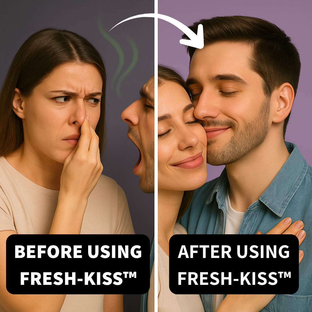 FRESH-KISS™ - The 24/7 Fresh Breath Spray