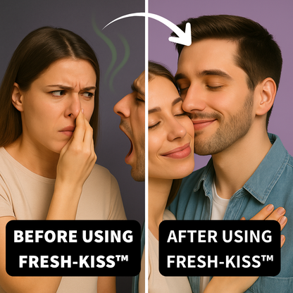 FRESH-KISS™ - The 24/7 Fresh Breath Spray